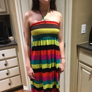 Summer dress multi color brand new.